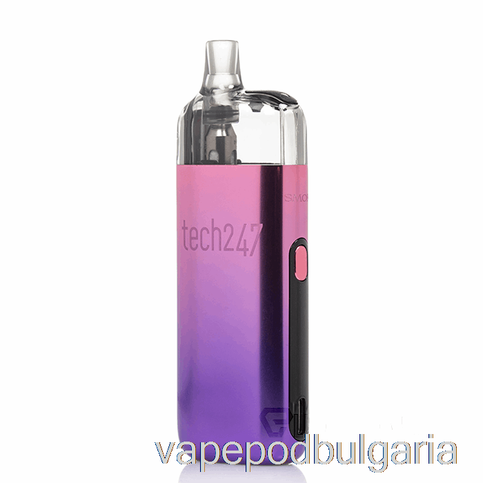 Vape Bulgaria Smok Tech247 30w Pod Kit розово лилаво